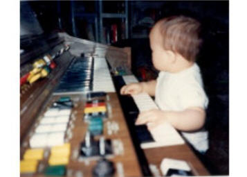 first encounter w/ keyboard