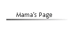 Mama's Page